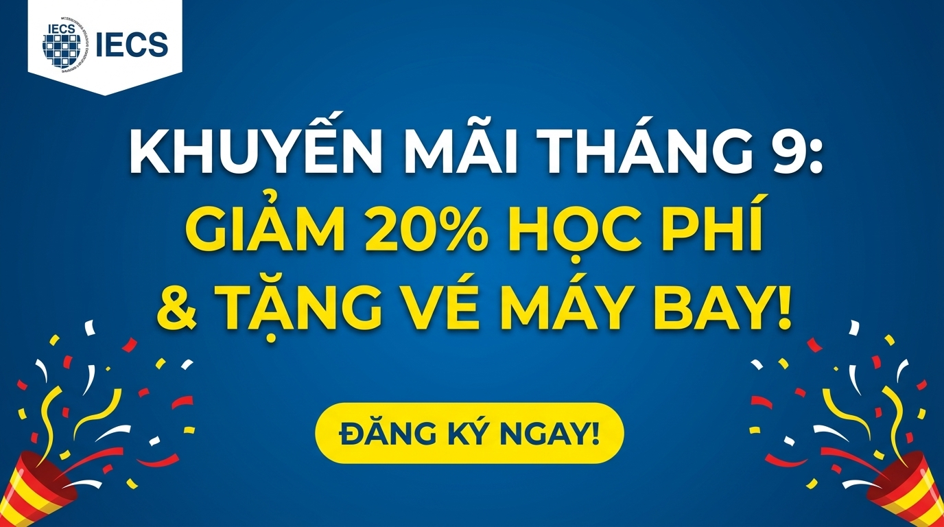 Banner khóa học tiếng Đức IECS 2