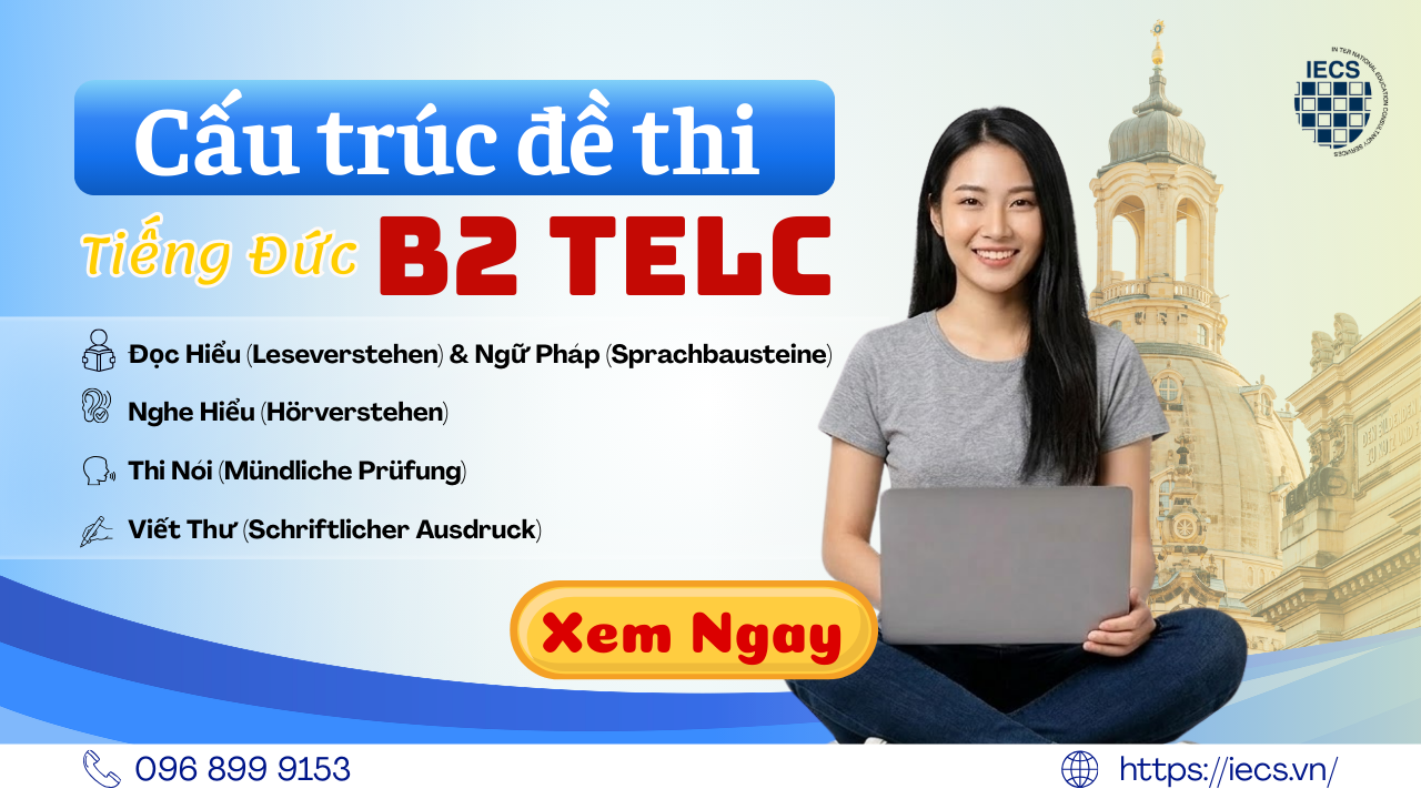 Đề Thi Tiếng Đức B2 Telc 2026