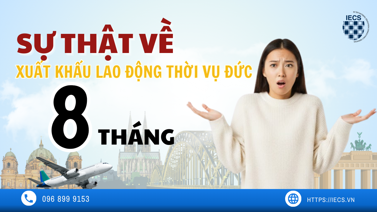 Lao Động Thời Vụ Đức 8 Tháng