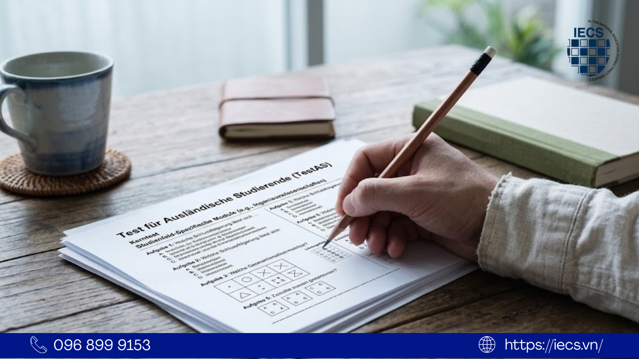Cấu trúc bài thi TestAS Core Test và chuyên ngành
