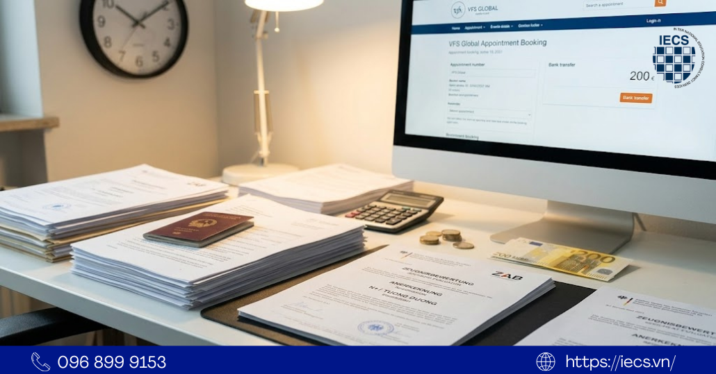 Chuẩn bị hồ sơ xin visa lao động Đức