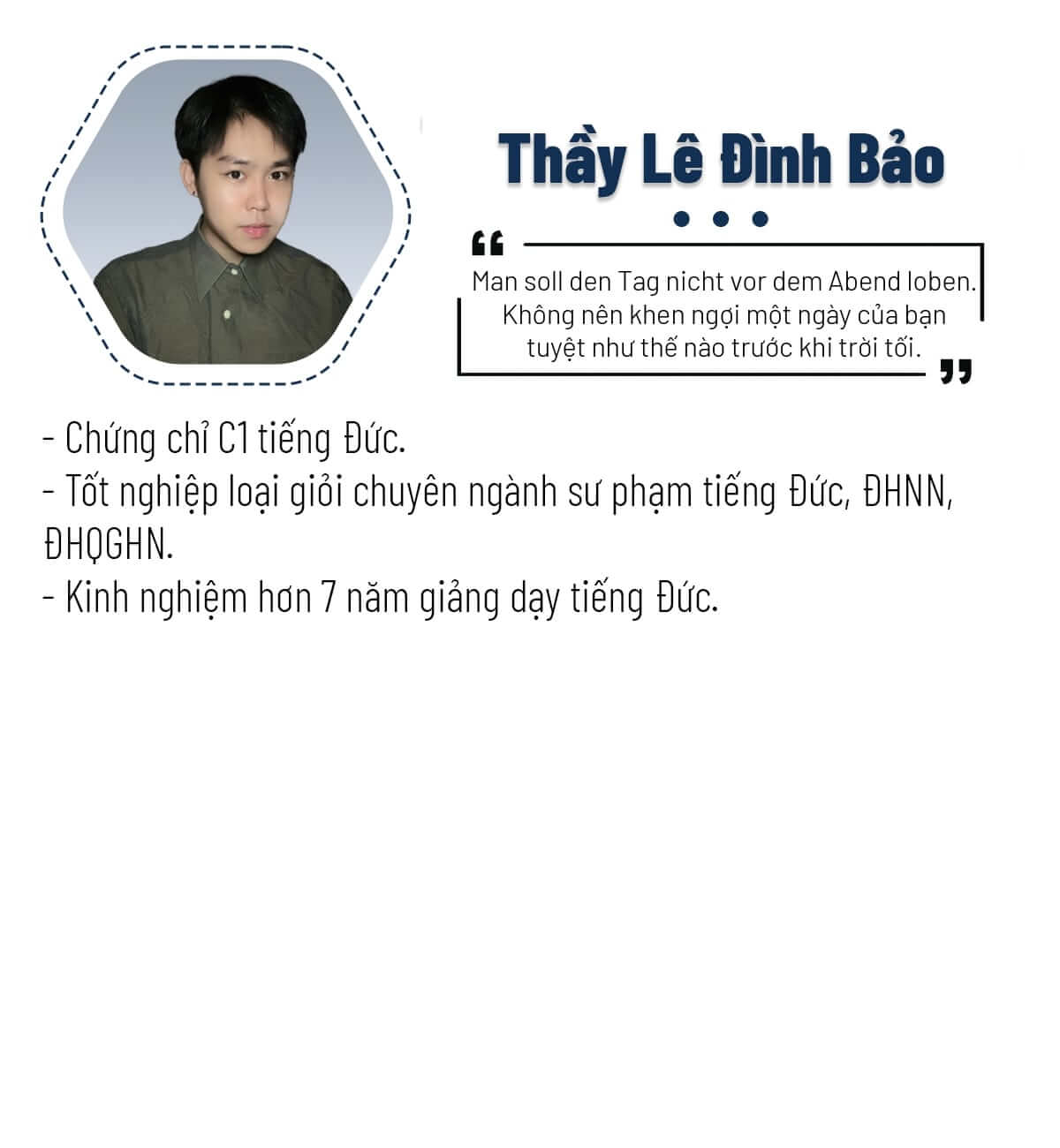 Thầy Bảo