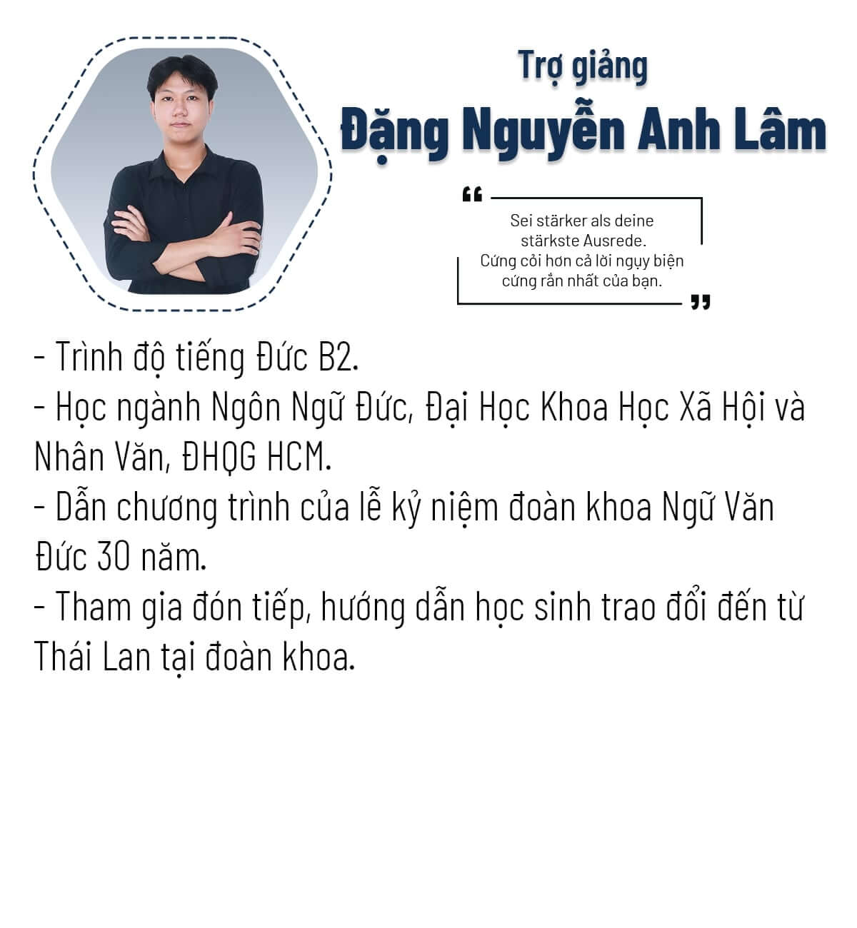 Trợ giảng Lâm