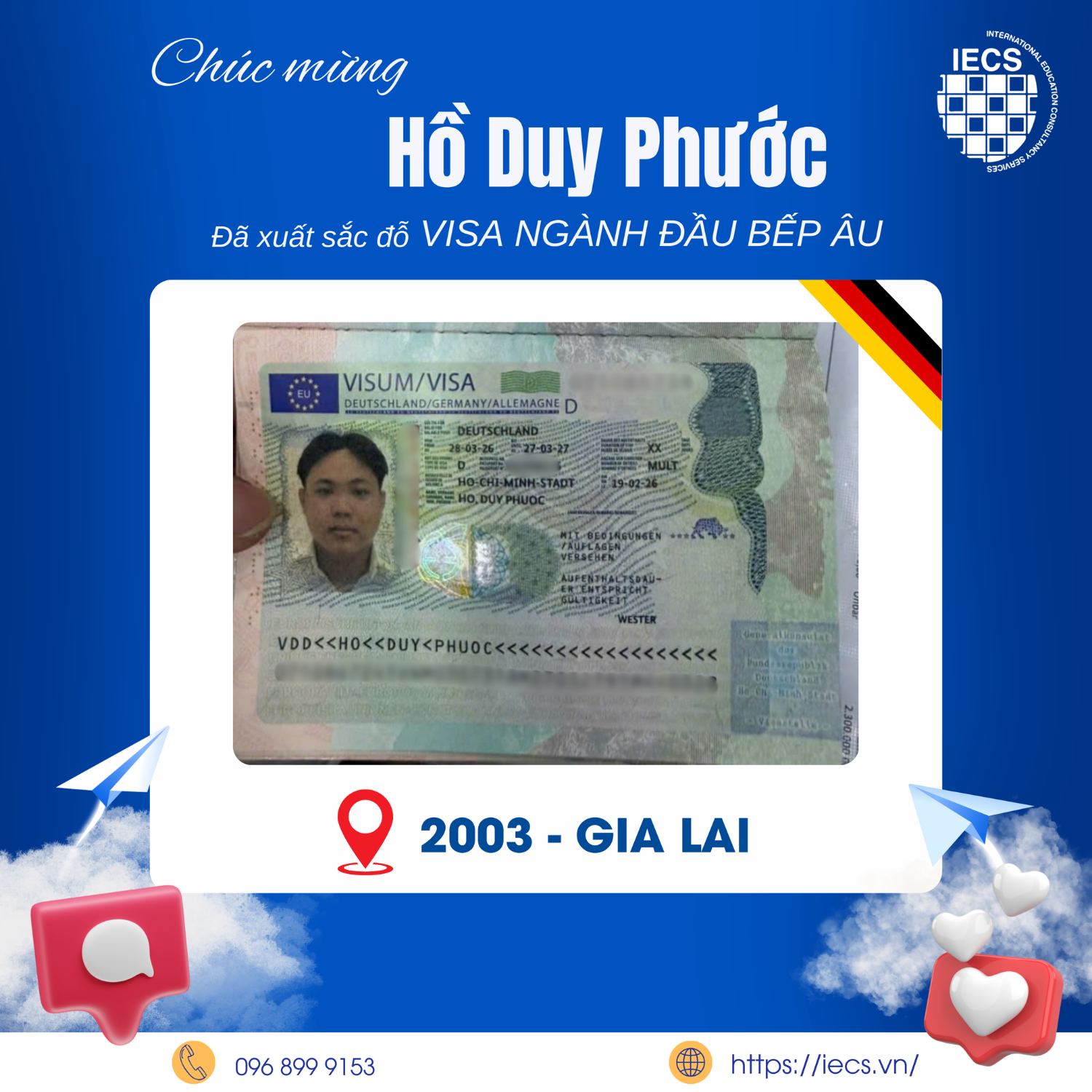 Ảnh visa đã đậu 5