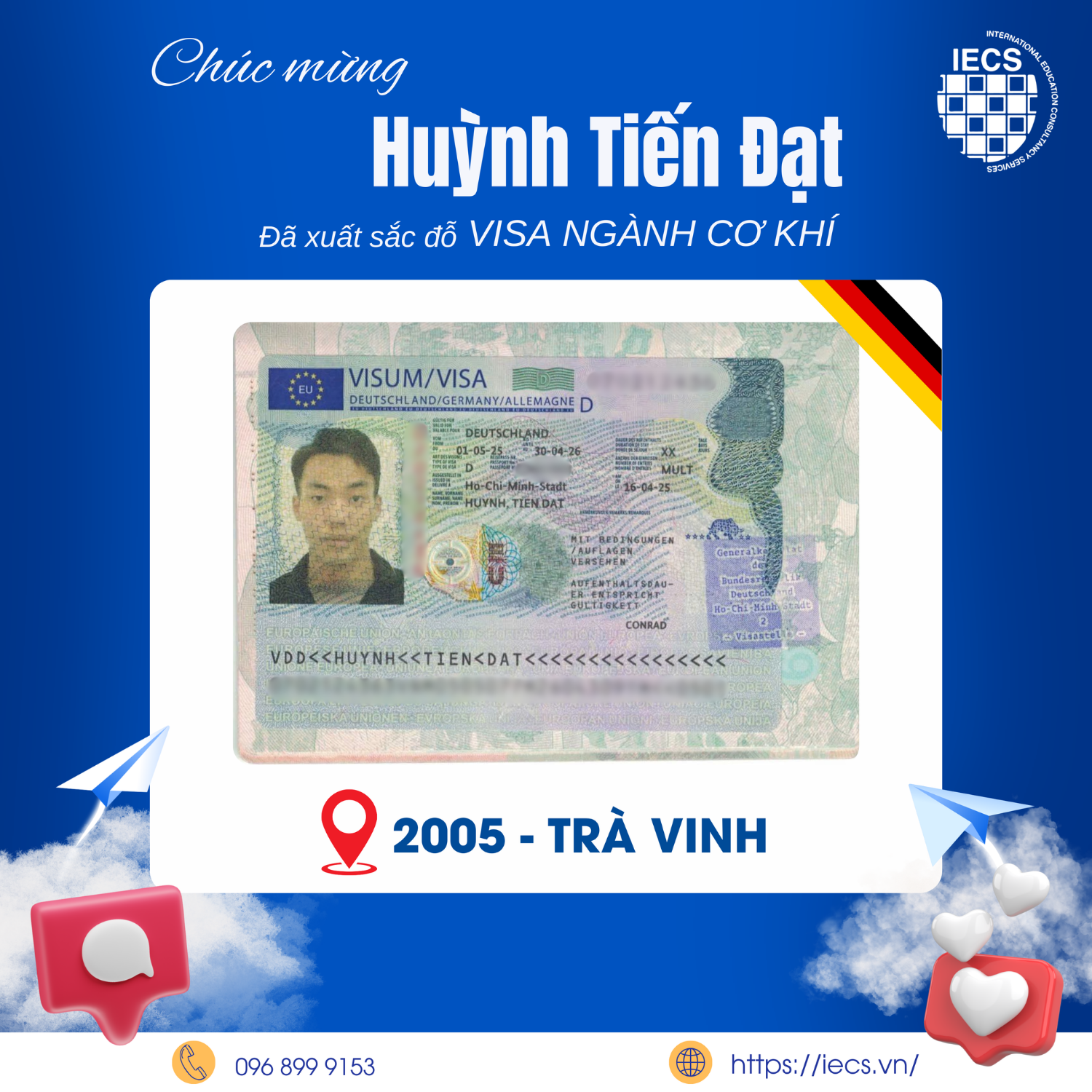 Ảnh visa đã đậu 6