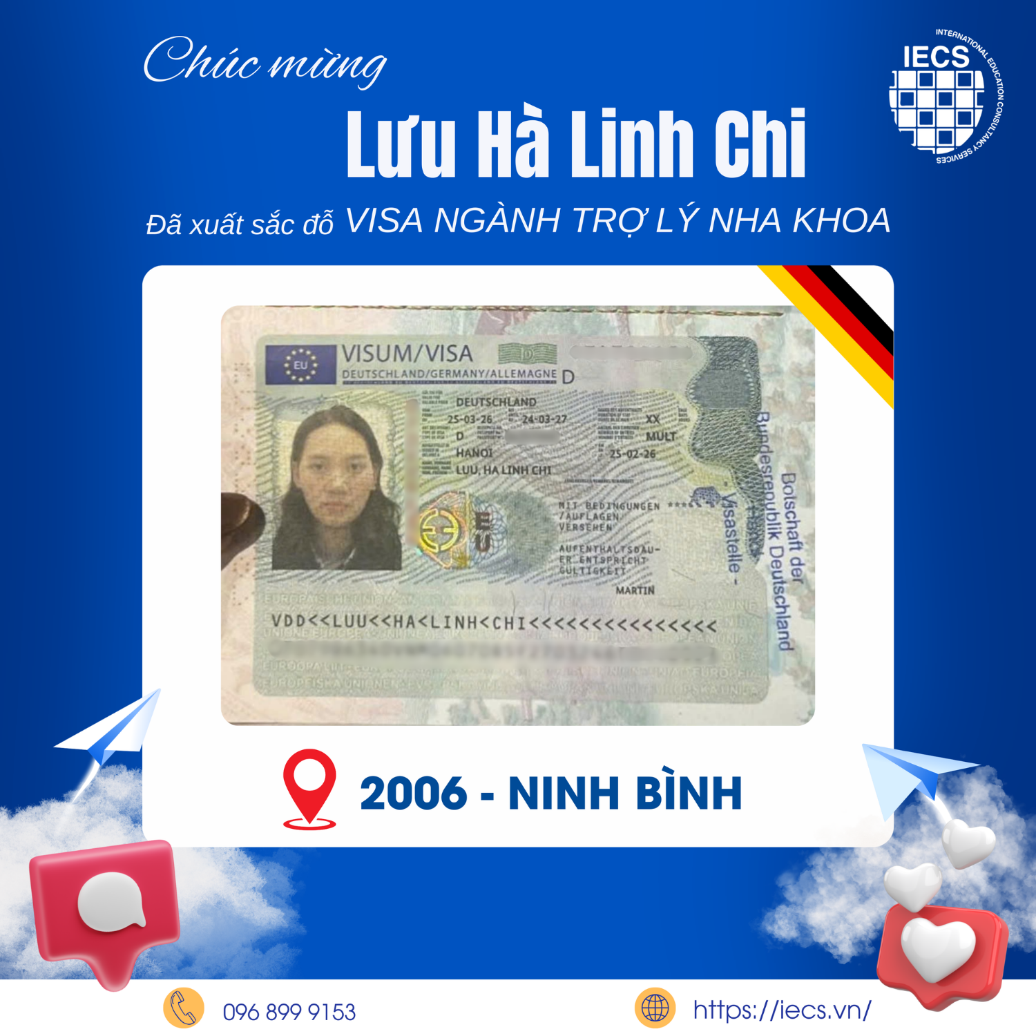 Ảnh visa đã đậu 7