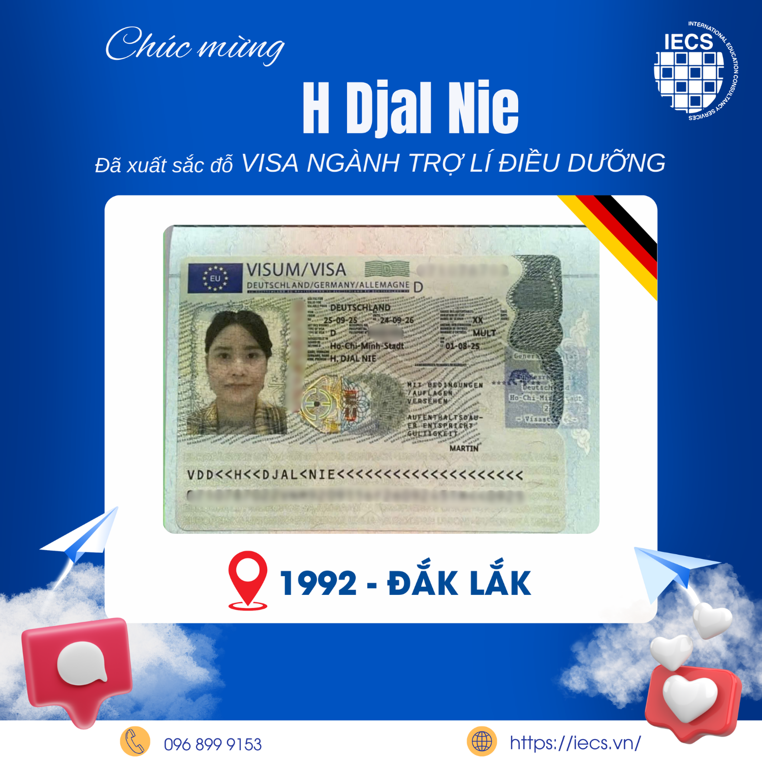 Ảnh visa đã đậu 10
