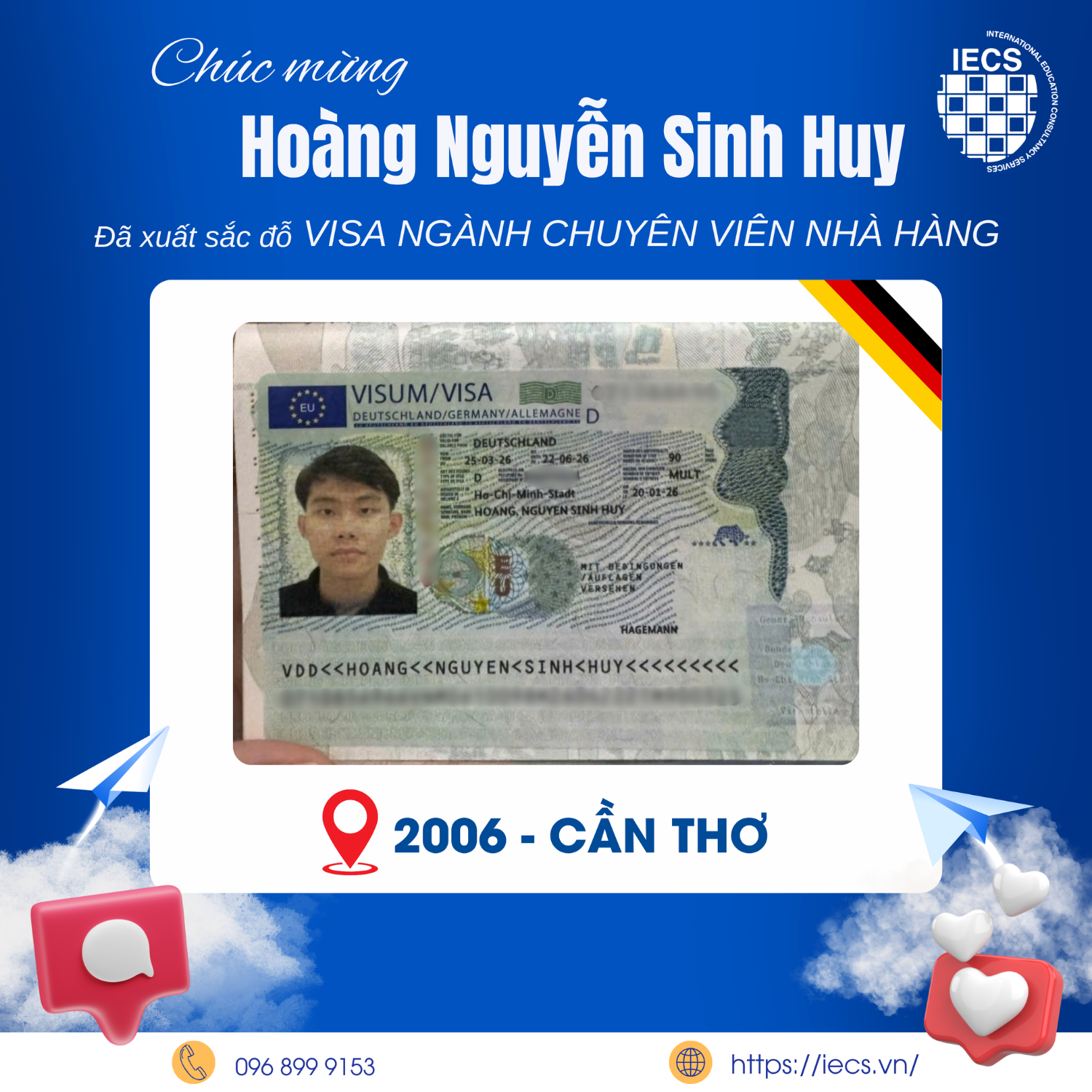 Ảnh visa đã đậu 4