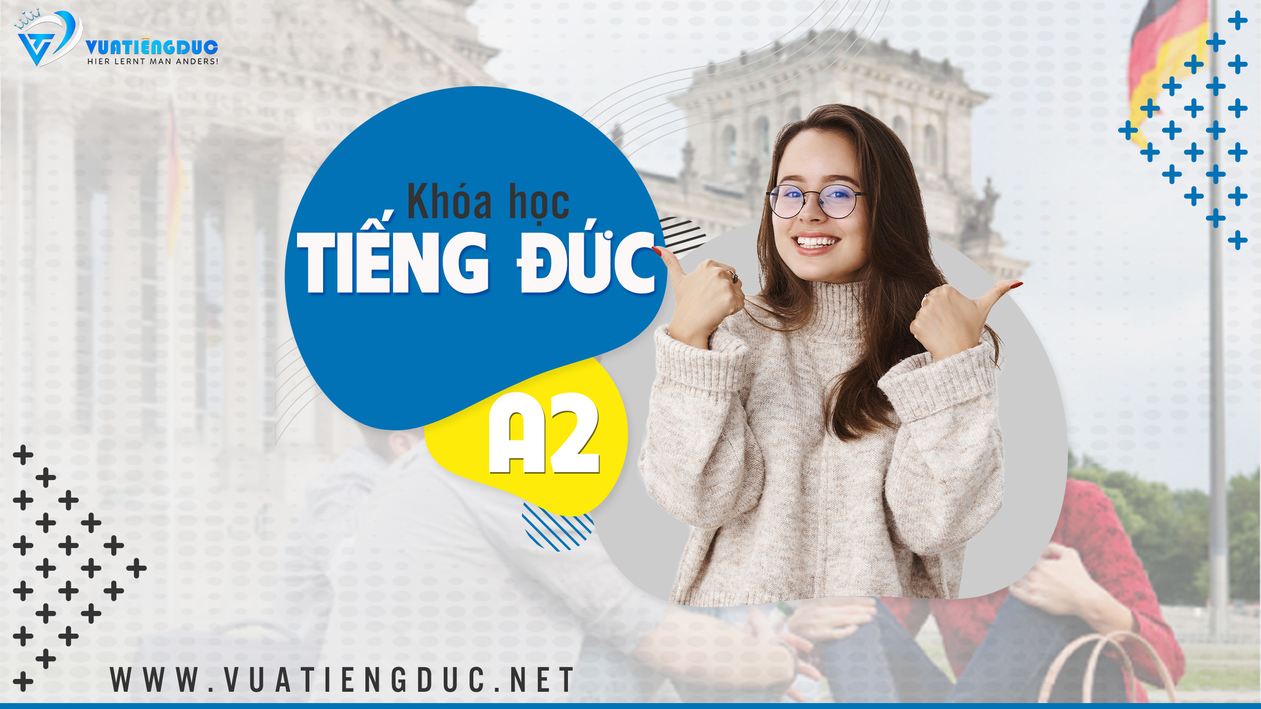 Kh&oacute;a học tiếng Đức A2