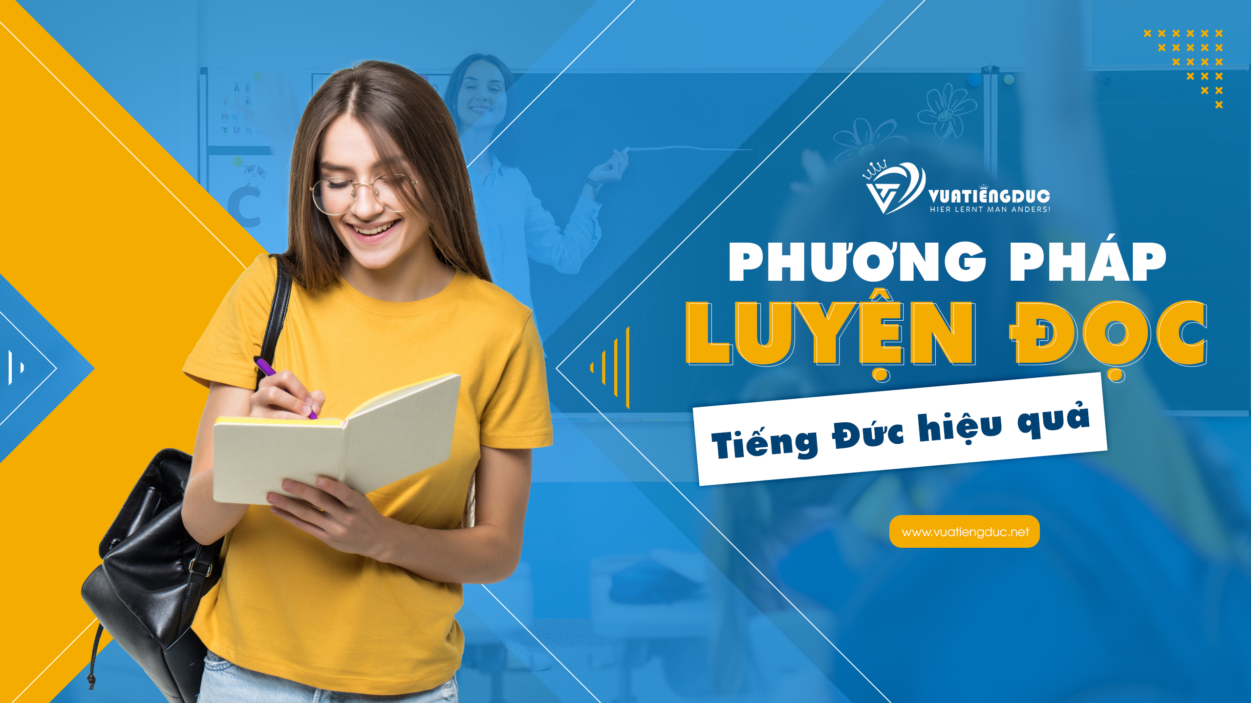 Phương ph&aacute;p luyện đọc tiếng Đức hiệu quả