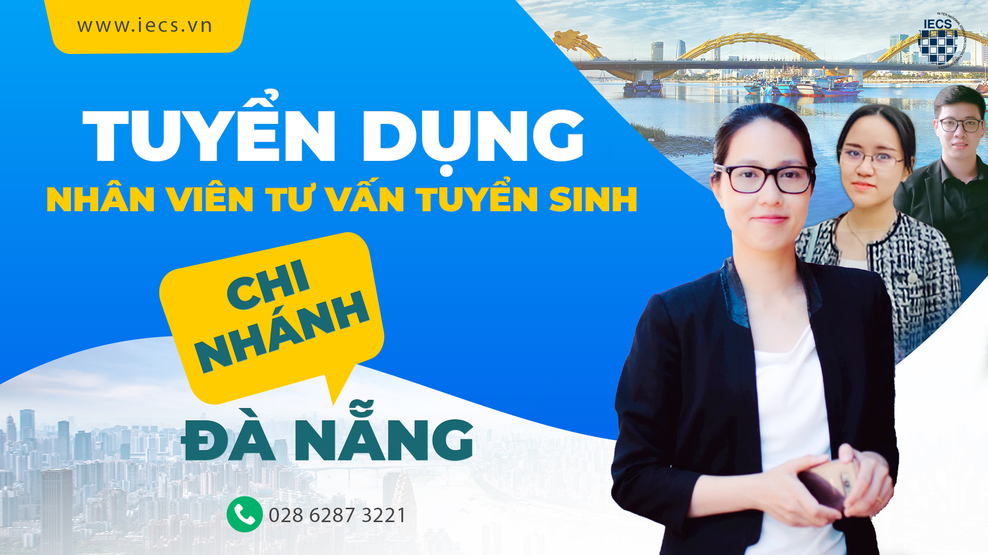 Tuyển Dụng Nhân Viên Tư Vấn Tuyển Sinh tại Đà Nẵng